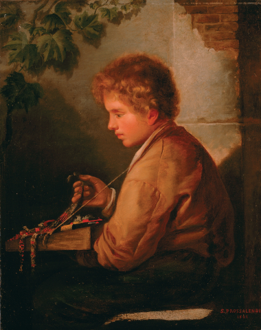 Ο μικροπωλητής, 1861